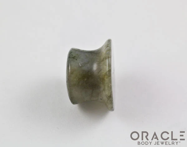 Labradorite Mayan Style Flare Plugs - Image 3