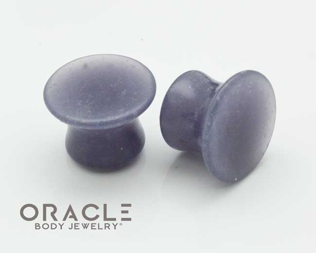 Lepidolite Mayan Style Flare Plugs - Image 3
