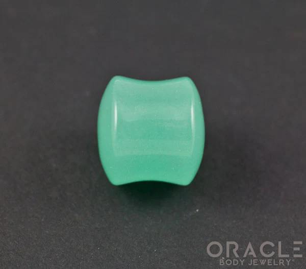 Mint Opalite Double Flare Plugs - Image 3