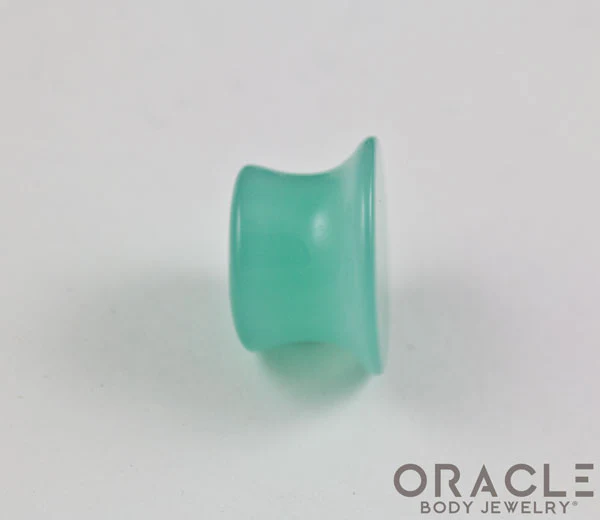 Mint Opalite Mayan Style Flare Plugs - Image 3
