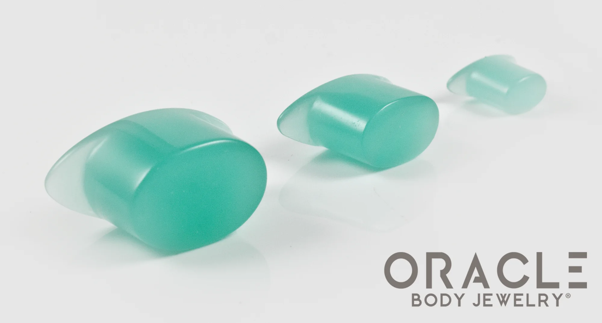 Mint Opalite Oval Labrets 2g Through 3/4" - Image 2