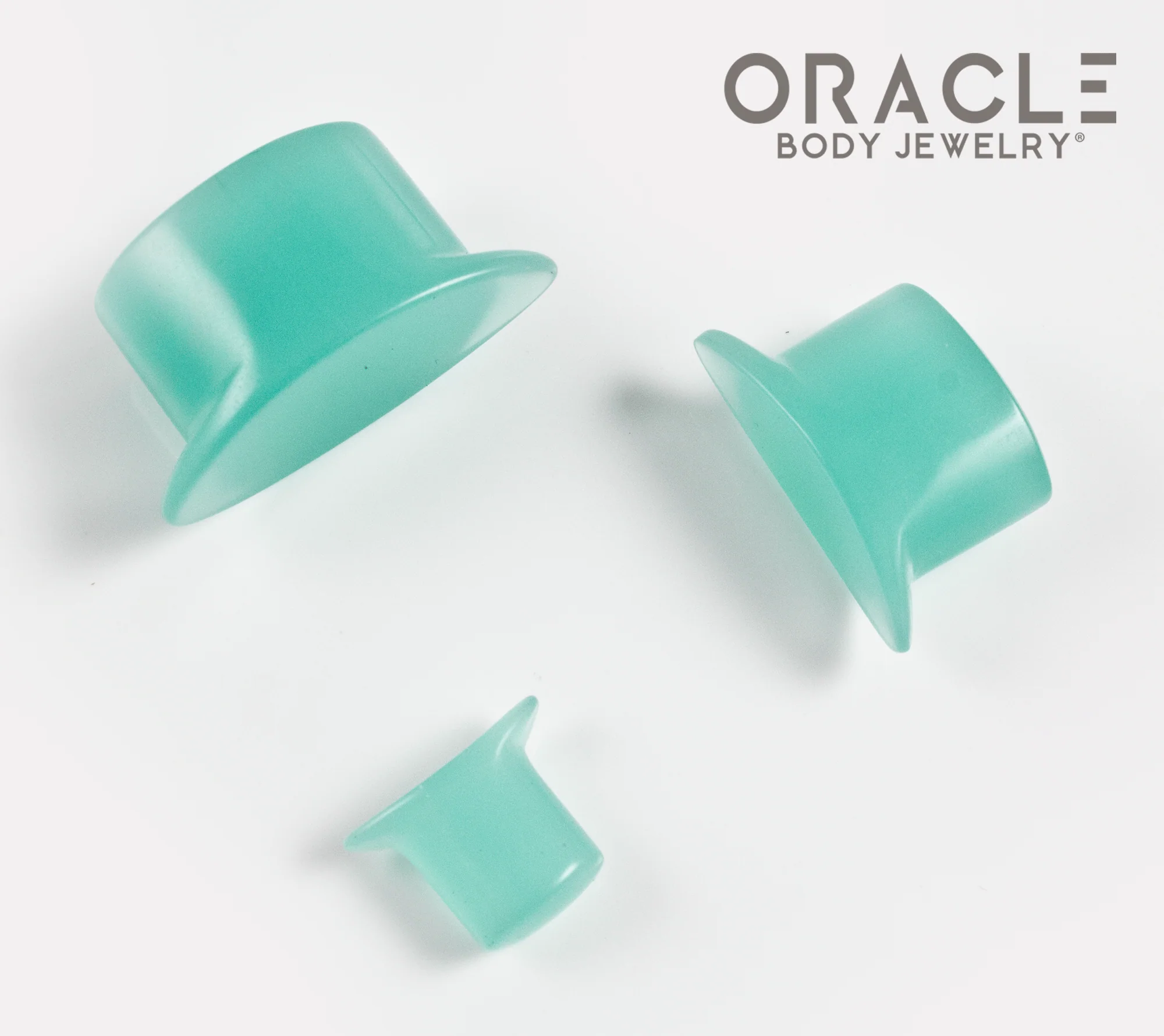 Mint Opalite Oval Labrets 2g Through 3/4" - Image 3