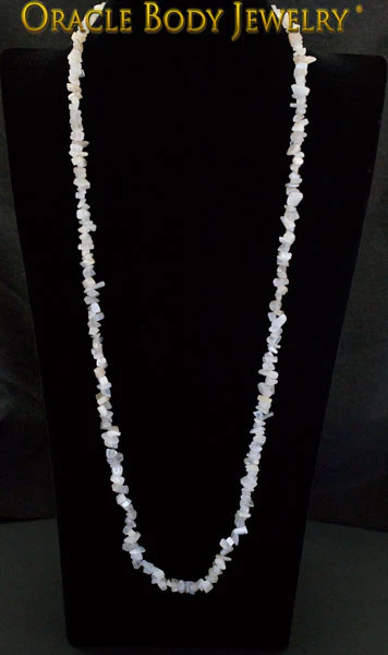 Moonstone Chip Necklace - Image 2