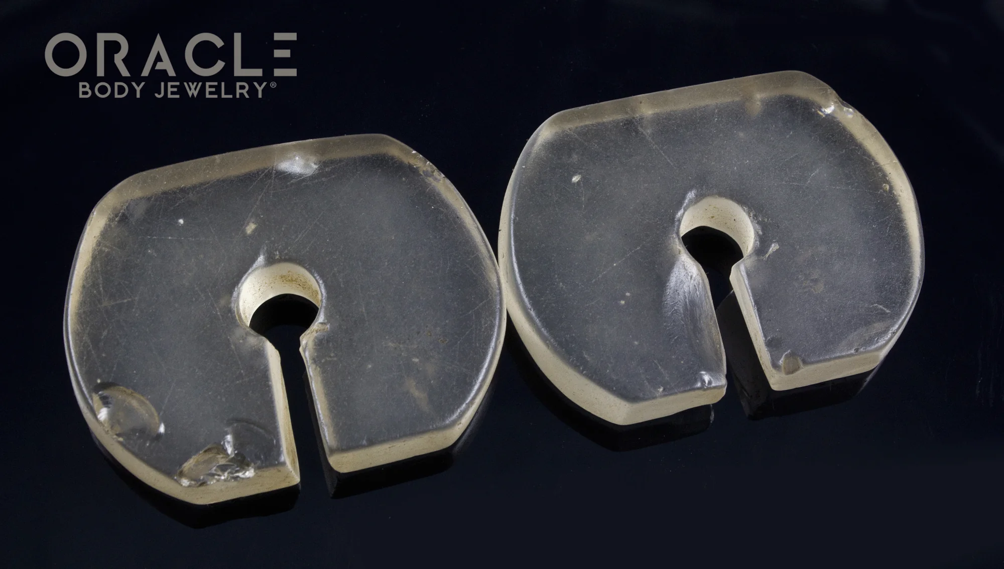 Old Naga Glass Earweights - Image 2