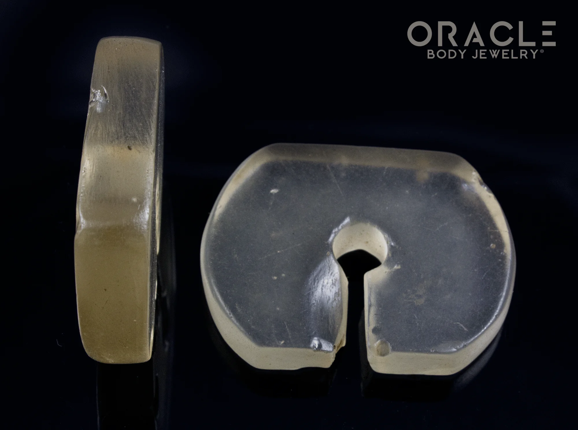 Old Naga Glass Earweights - Image 3