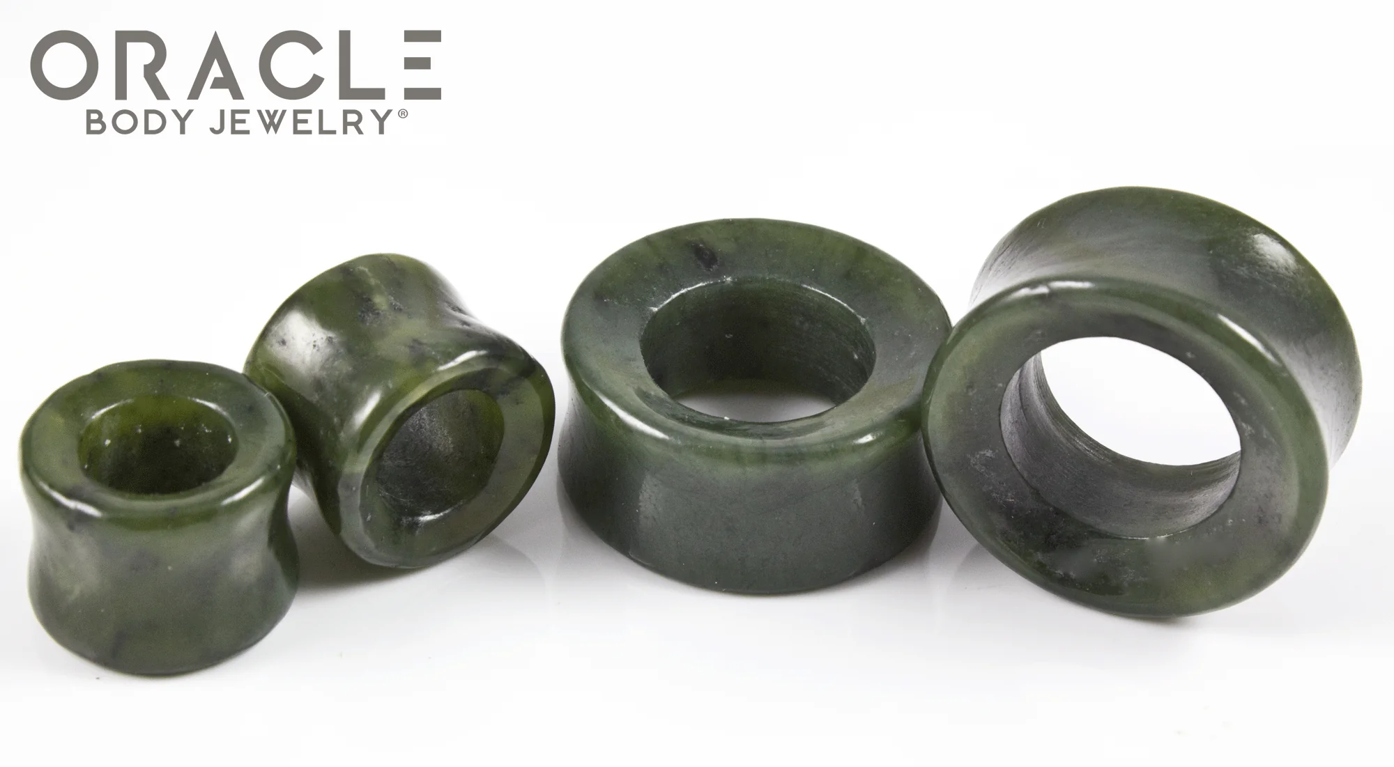 Nephrite Jade Tunnels / Eyelets - Image 3