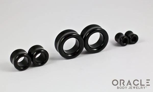 Obsidian Eyelets / Tunnels - Image 2
