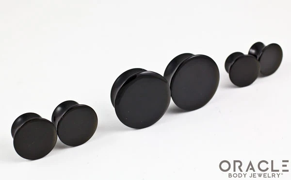 Obsidian Mayan Style Flare Plugs - Image 2