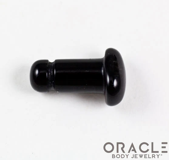 Obsidian Single Flare Teardrop Plugs - Image 3