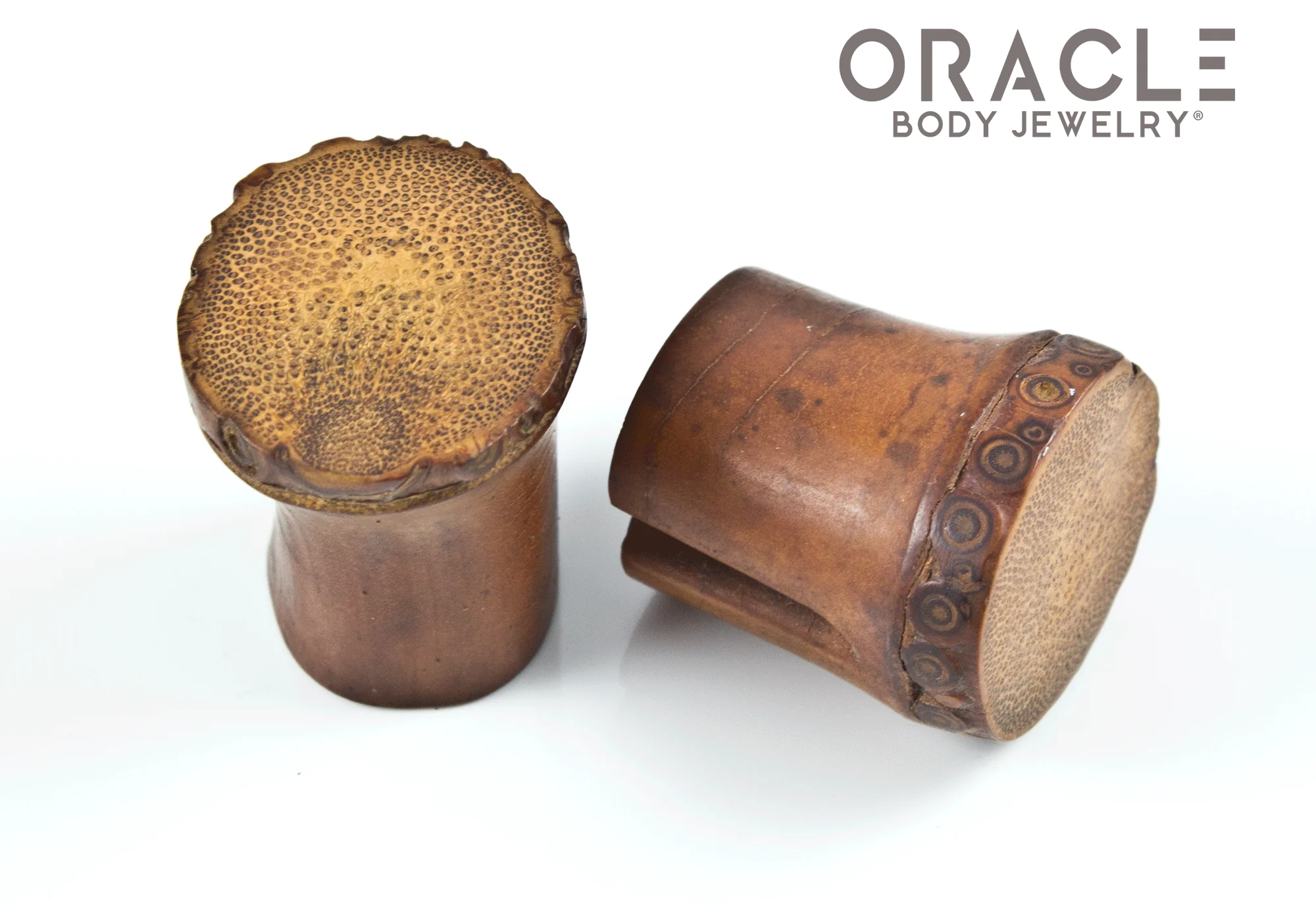 Old Borneo Bamboo Ear Plugs - Image 2