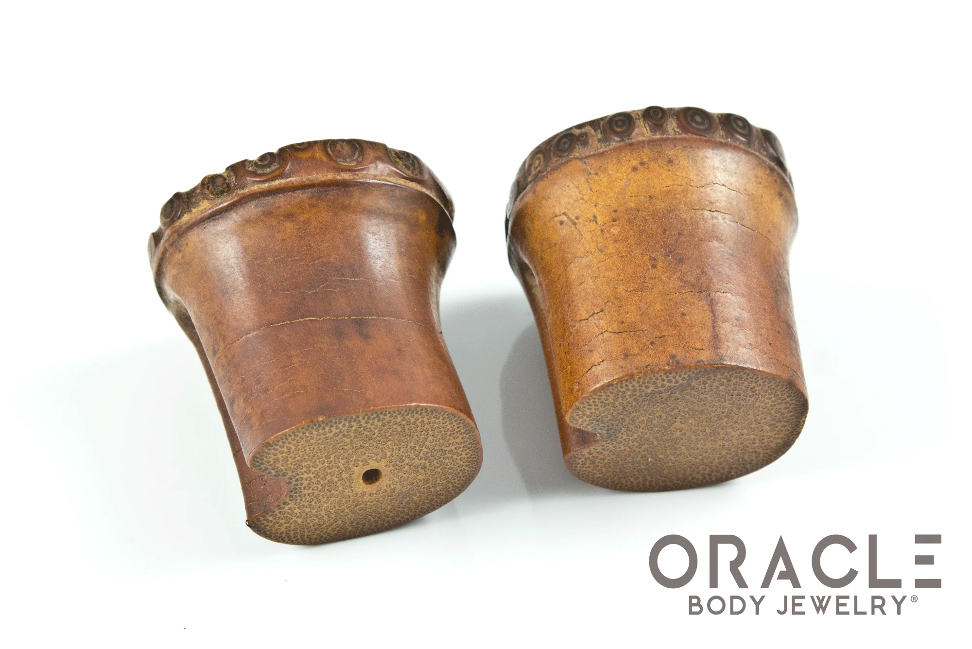 Old Borneo Bamboo Ear Plugs - Image 3