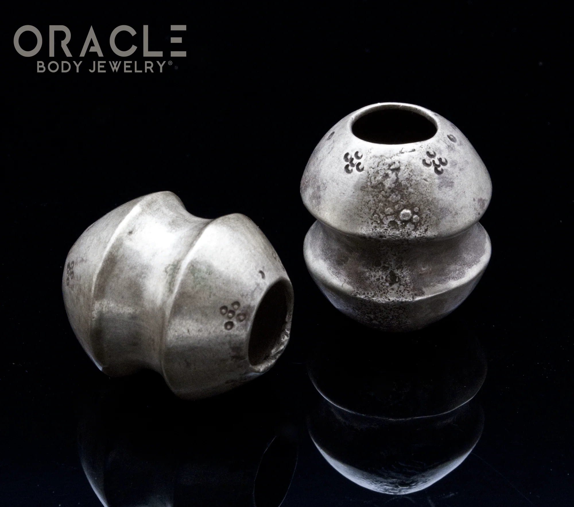 Old Silver Karen Ear Plugs - Image 2
