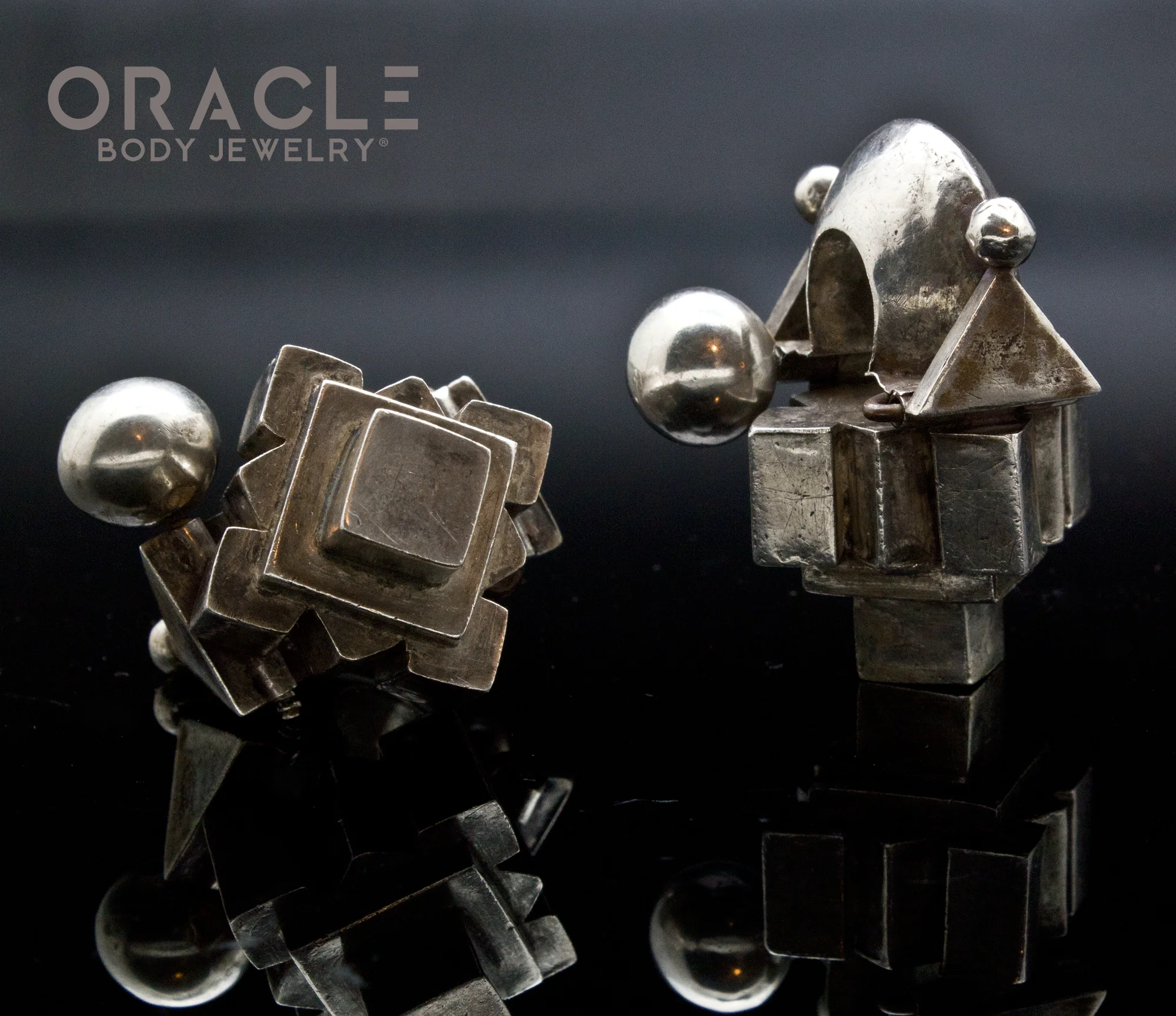 Old Silver Thandatti Ear Weights (Earrings) - Image 4