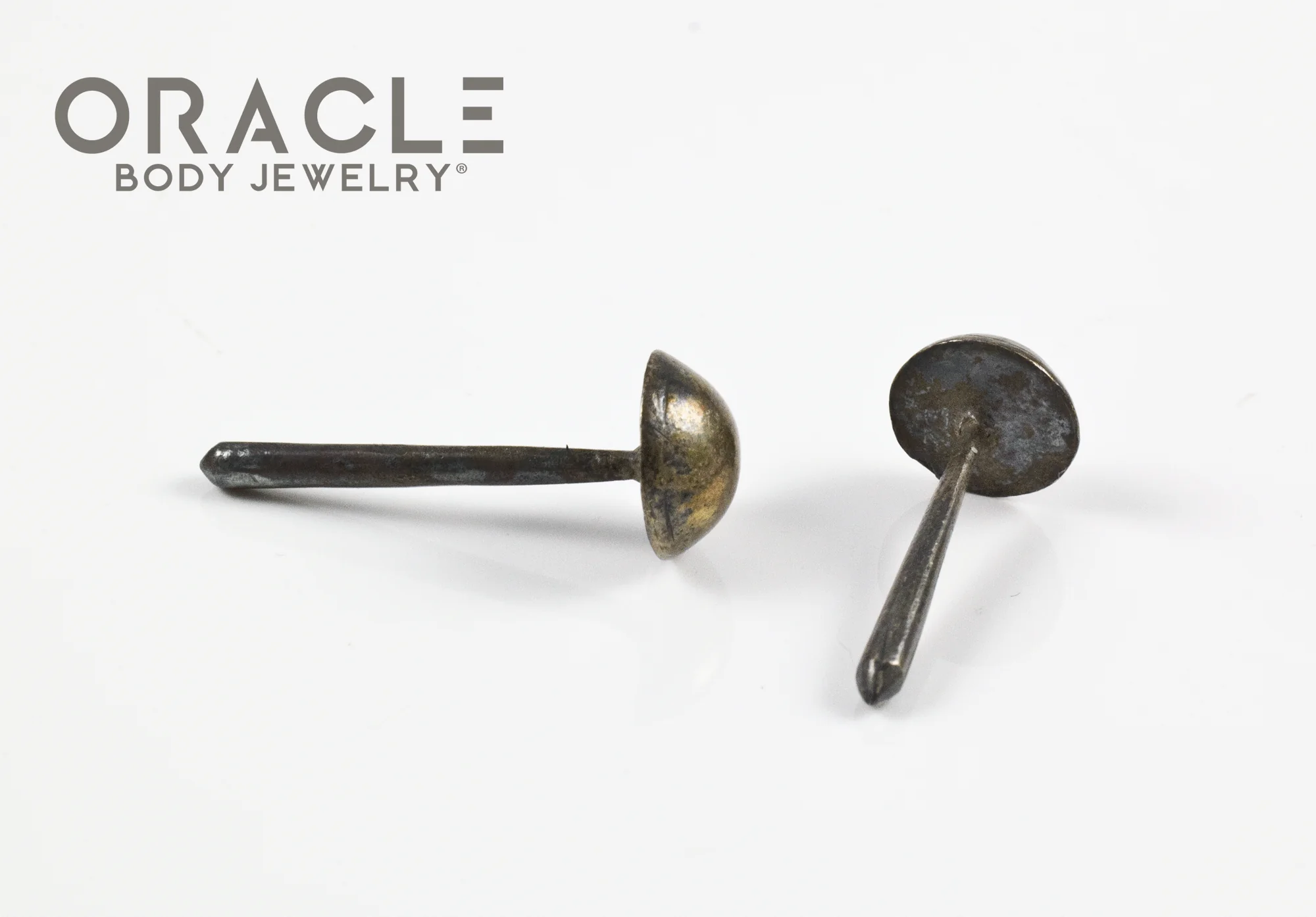 Old Silver Vietnamese Ear Plugs - Image 2
