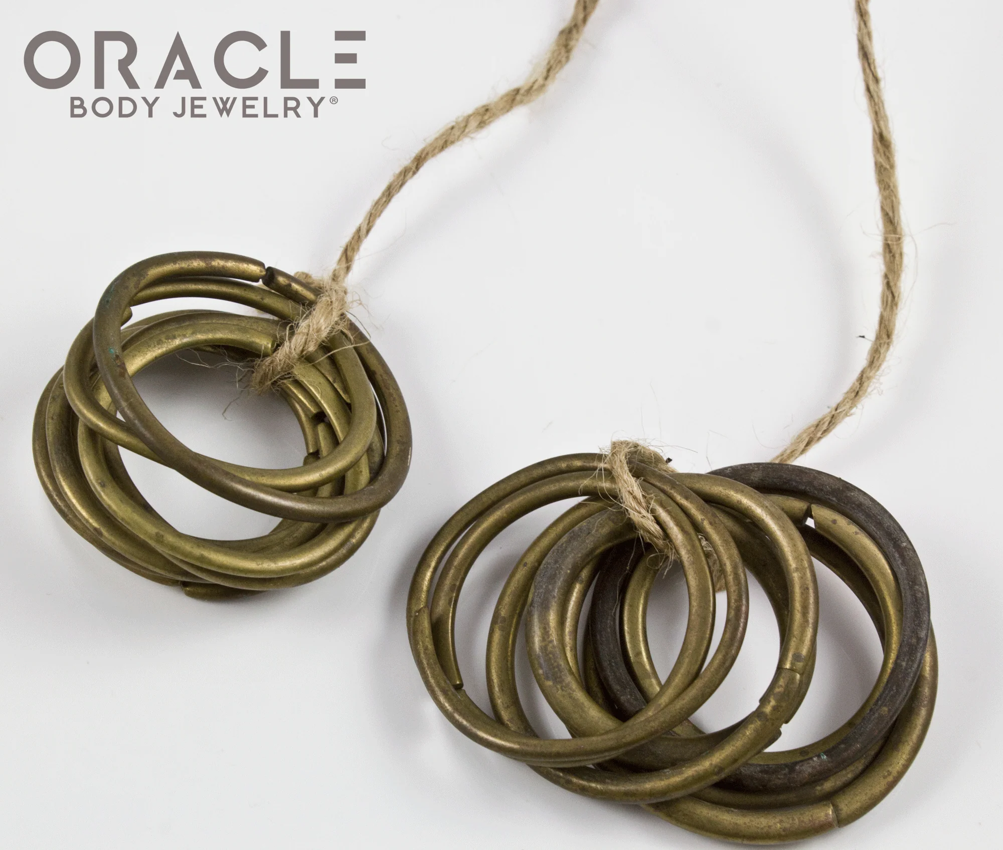 Old Small Dayak Rings / Earrings - Image 2