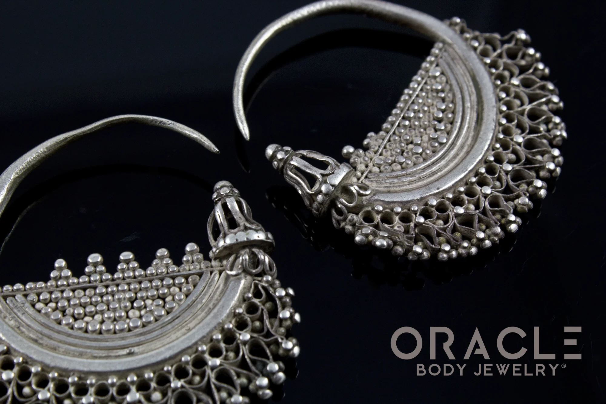 Old Uighur Earrings - Image 3