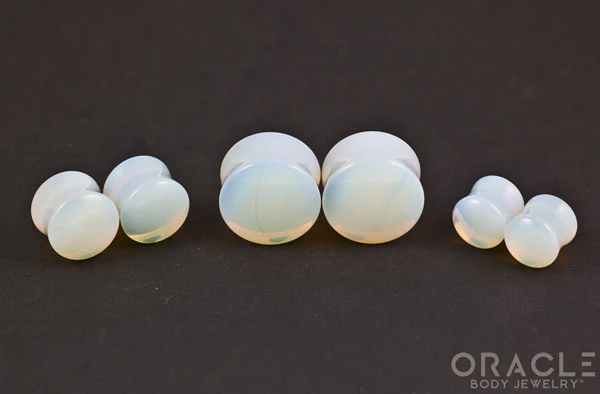 Opalite Double Flare Plugs - Image 2