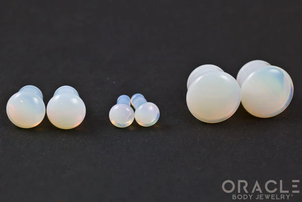 Opalite Single Flare Plugs - Image 2