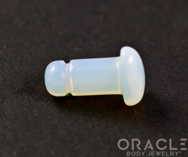Opalite Single Flare Teardrop Plugs - Image 3