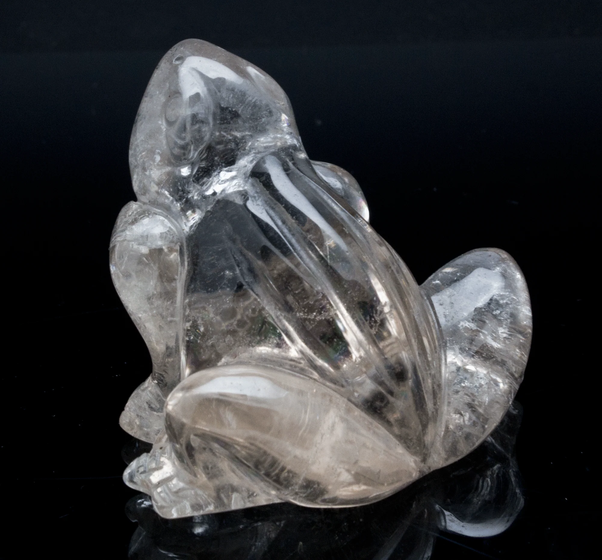 Quartz Frog Carving - Image 2