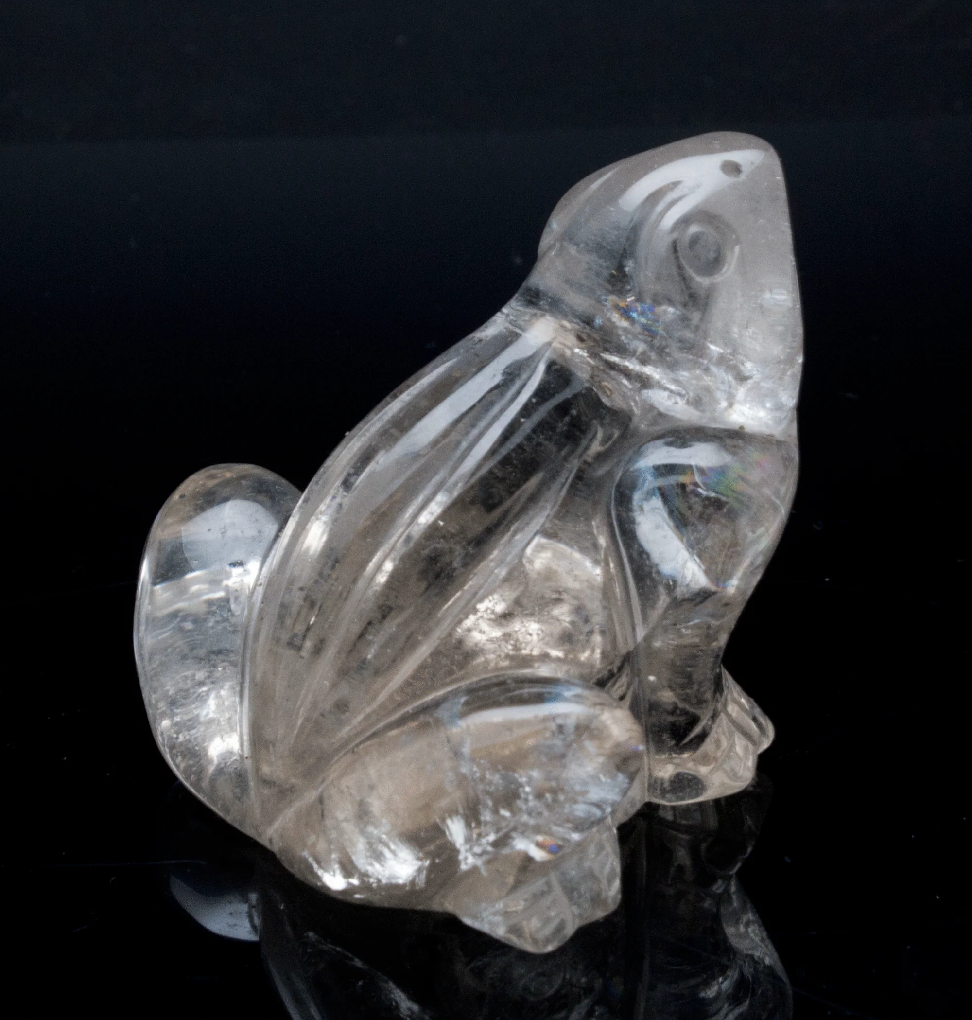 Quartz Frog Carving - Image 3
