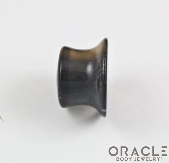 Rainbow Fluorite Mayan Style Flare Plugs - Image 3