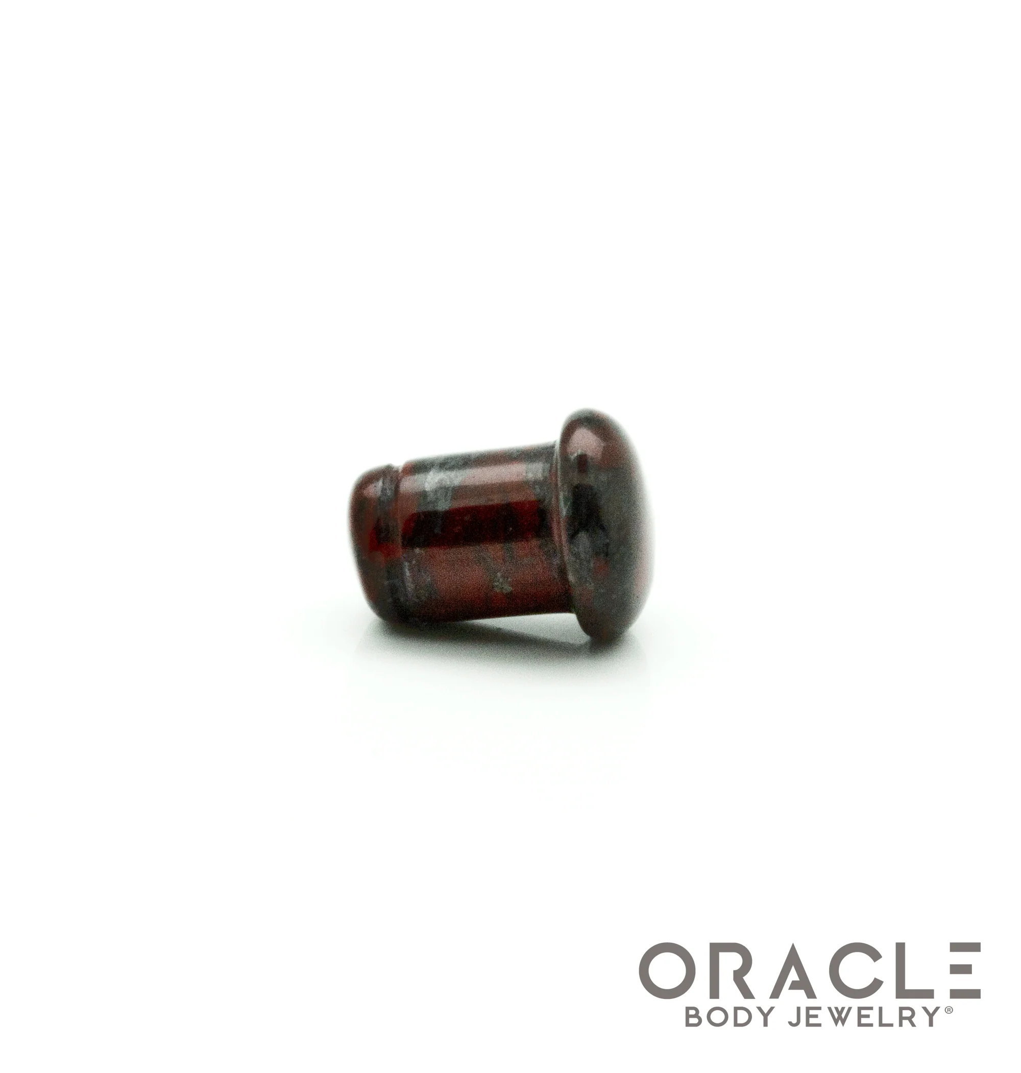 Red Brecciated Jasper Single Flare Plugs - Image 3