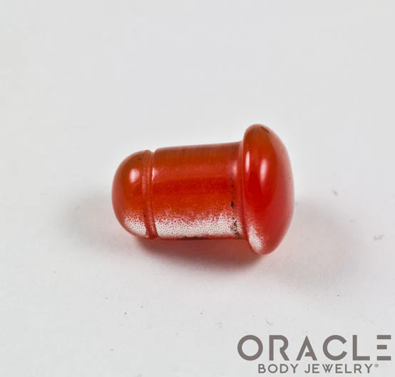 Red Cats Eye Single Flare Plugs - Image 3