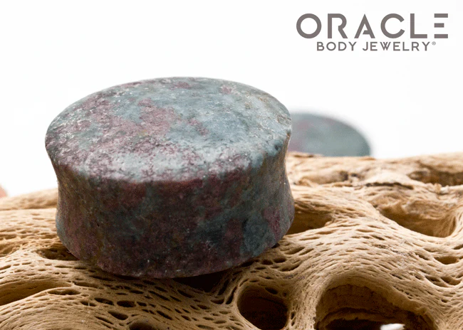 Ruby in Kyanite Double Flare Plugs - Image 4
