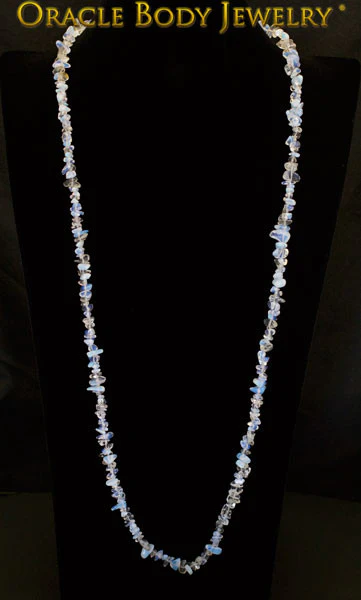 Opalite Chip Necklace - Image 2