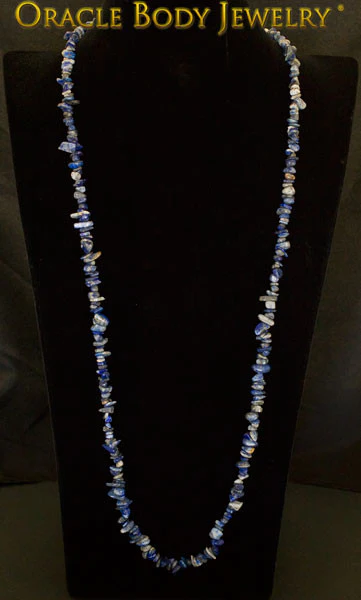 Sodalite Chip Necklace - Image 2