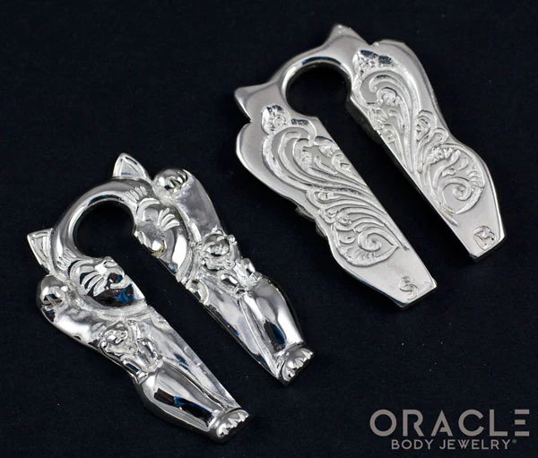 Solid Silver Maneki Neko Weights - Image 3