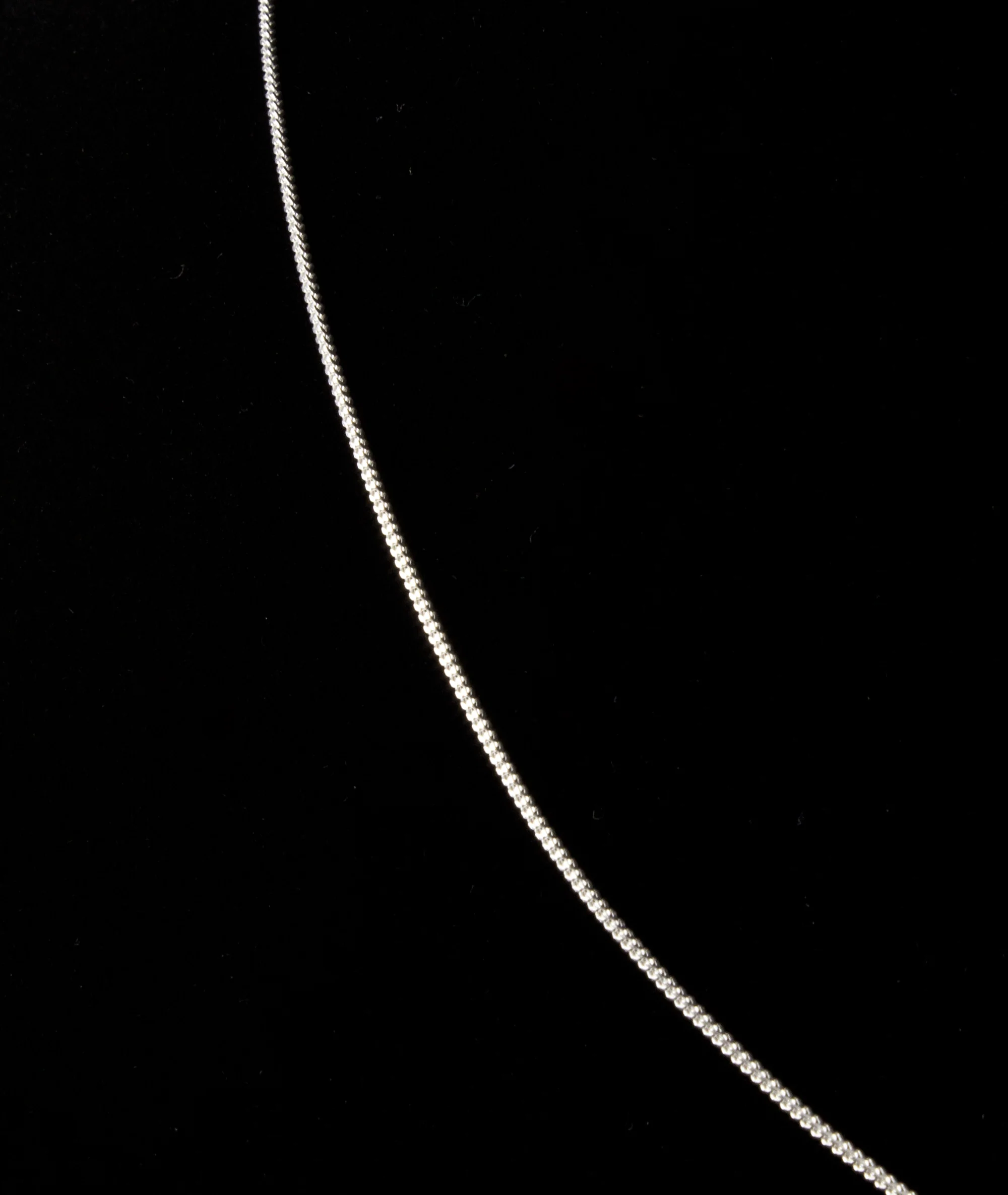 Sterling Silver Adjustable Franco Chain - Image 2