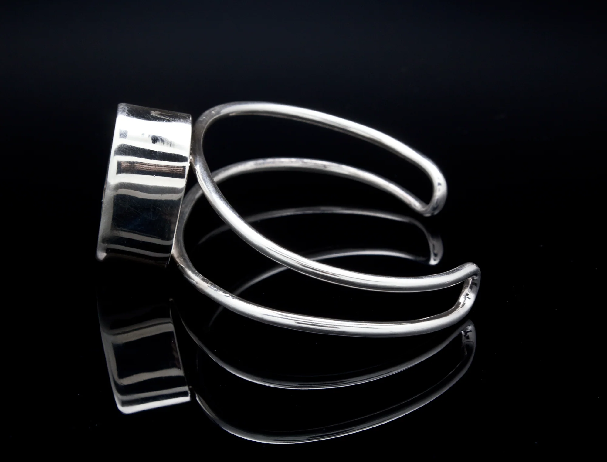 Sterling Silver Agate Geode Bracelet - Image 3