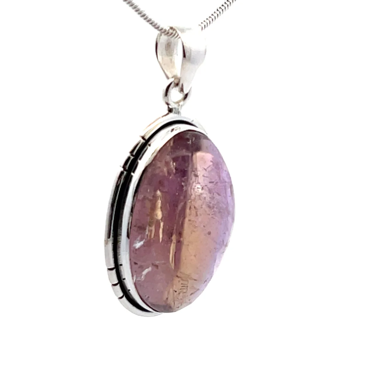 Sterling Silver Ametrine Pendant - Image 2