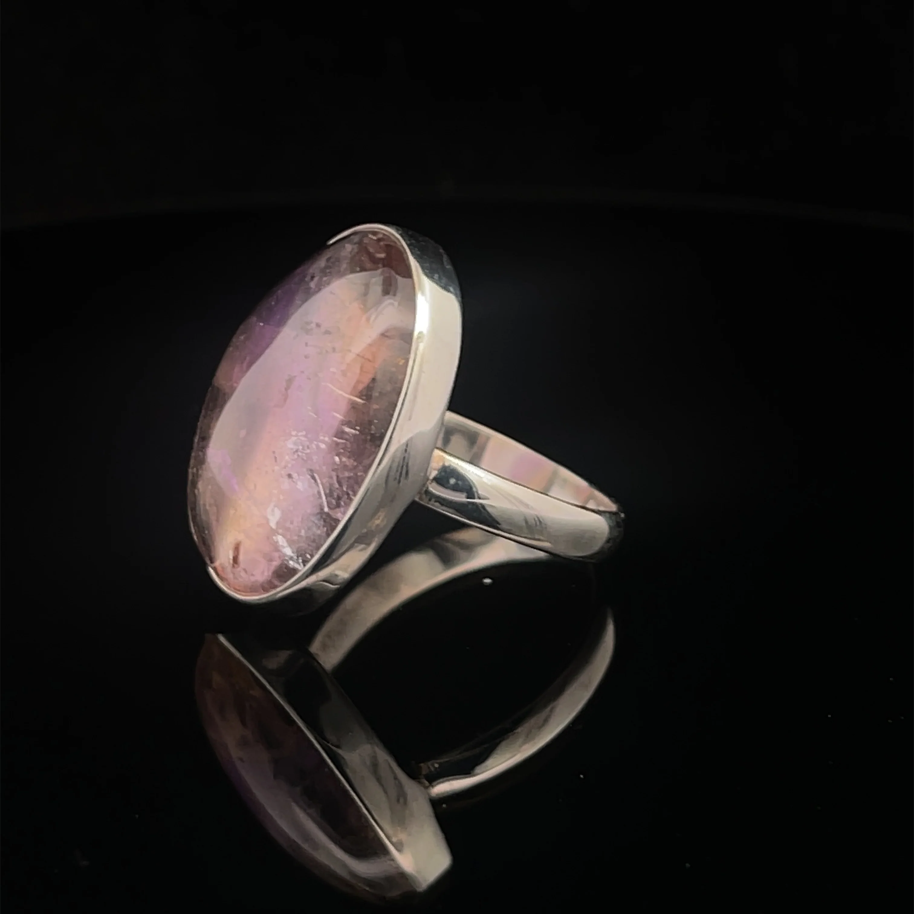 Sterling Silver Ametrine Ring Size 11 - Image 4
