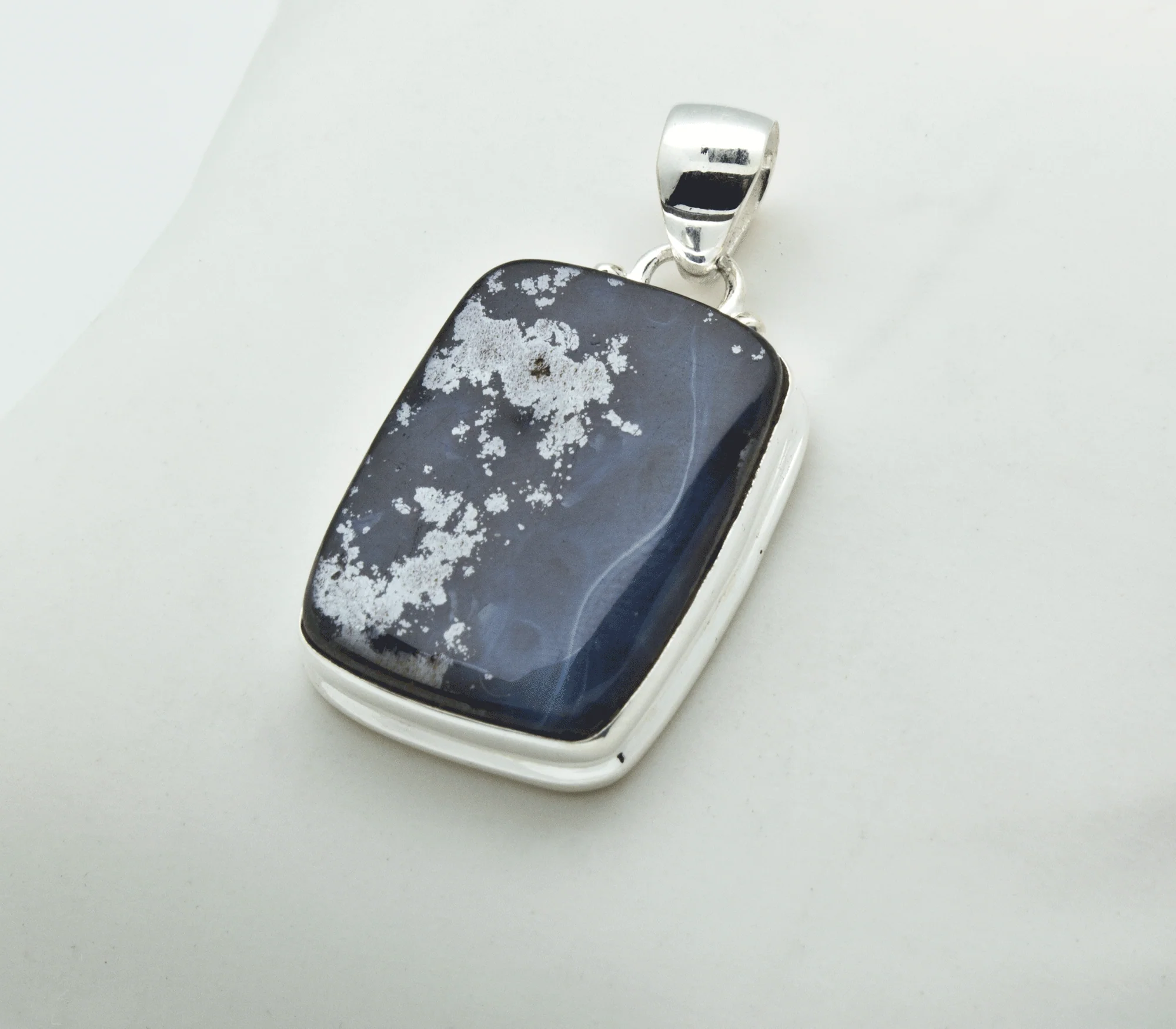 Sterling Silver Boulder Opal Pendant - Image 2