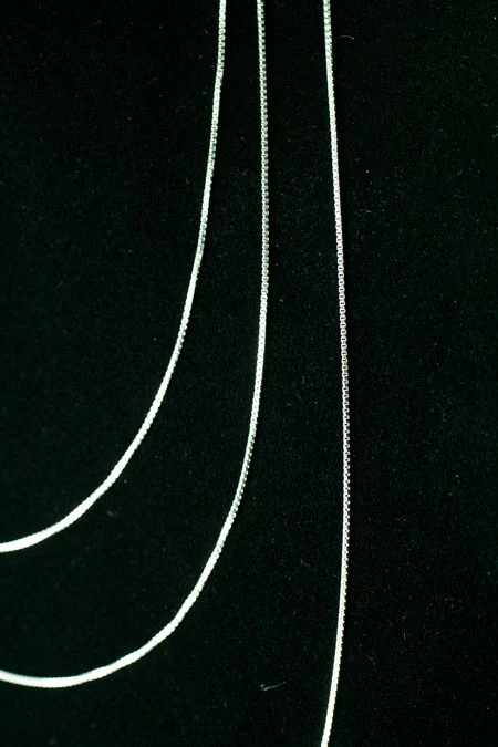 Sterling Silver Box Chain - Image 2