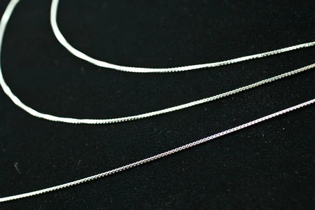 Sterling Silver Box Chain - Image 3