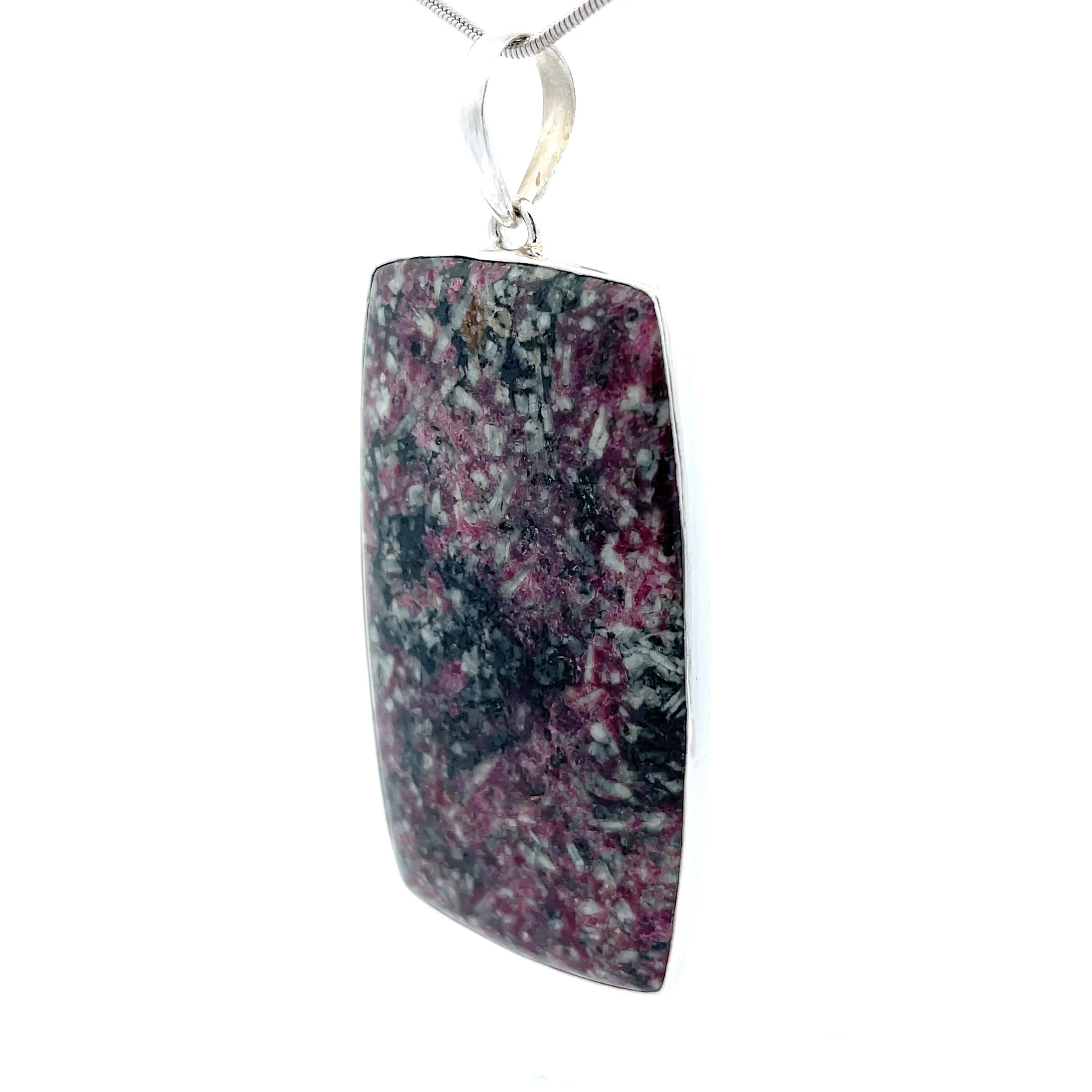 Sterling Silver Eudialyte Pendant - Image 3