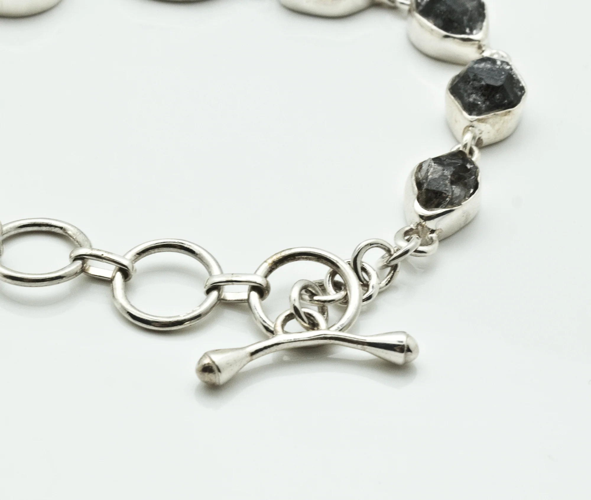 Sterling Silver Herkimer Diamond Bracelet - Image 4