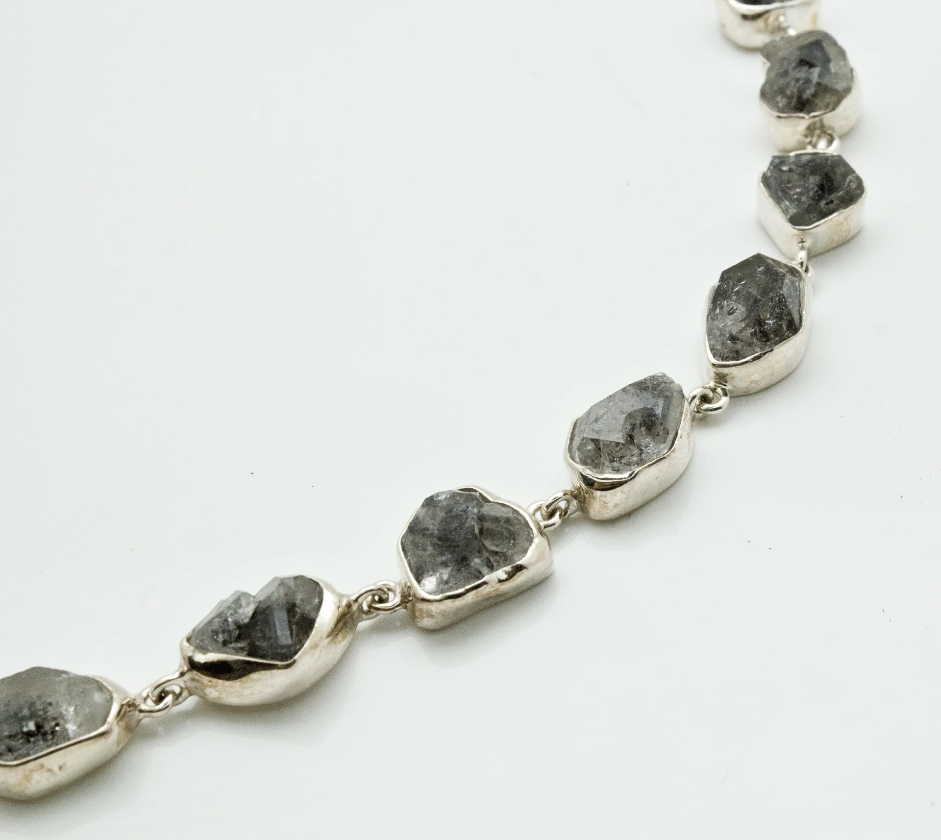Sterling Silver Herkimer Diamond Necklace - Image 2