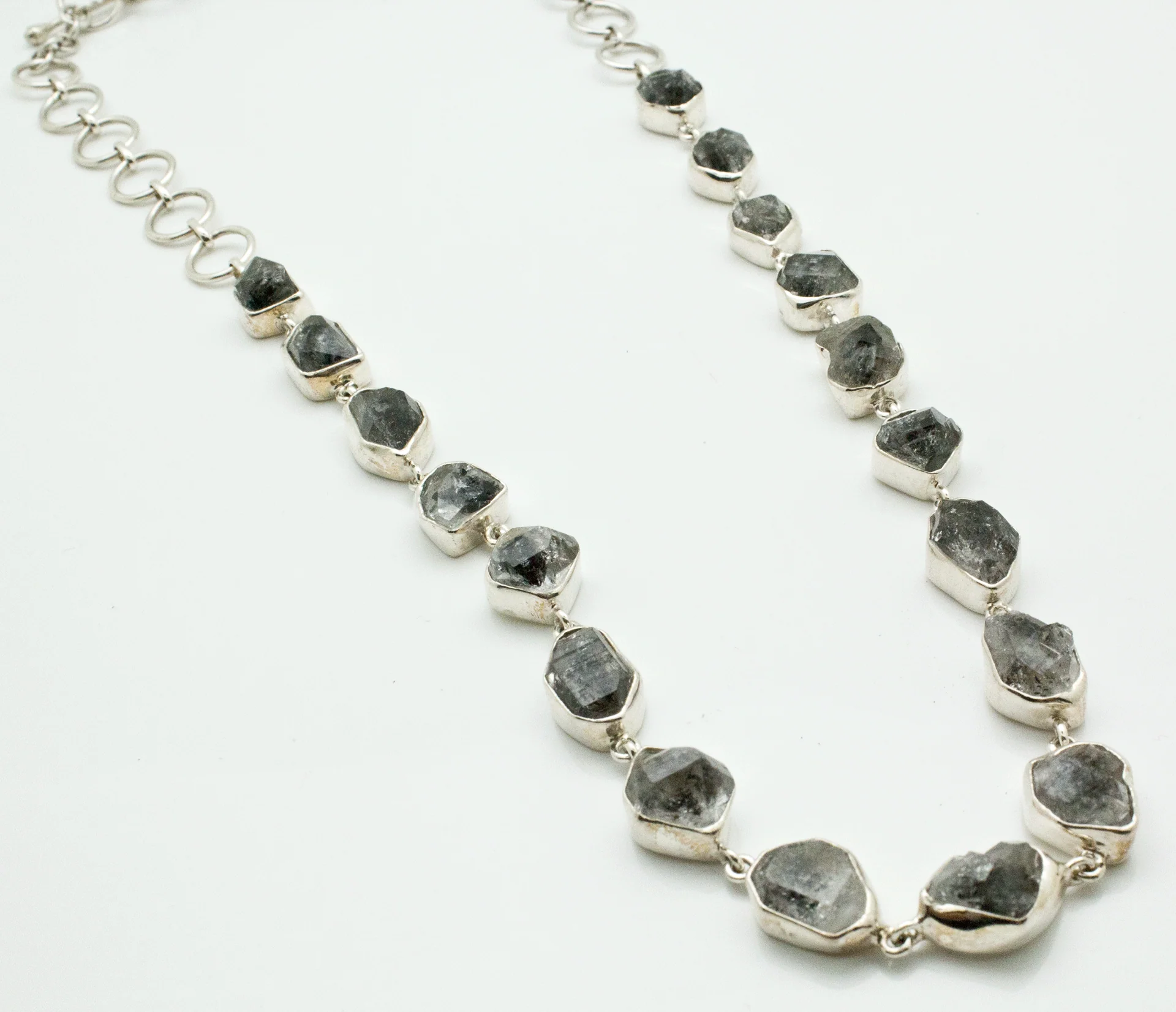 Sterling Silver Herkimer Diamond Necklace - Image 3
