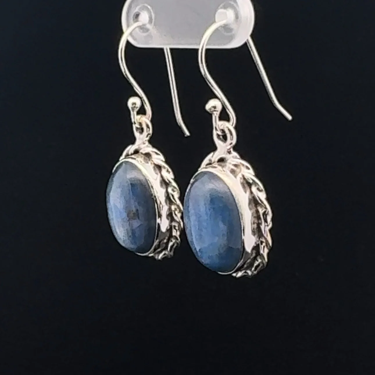 Sterling Silver Kyanite Earrings - Image 3