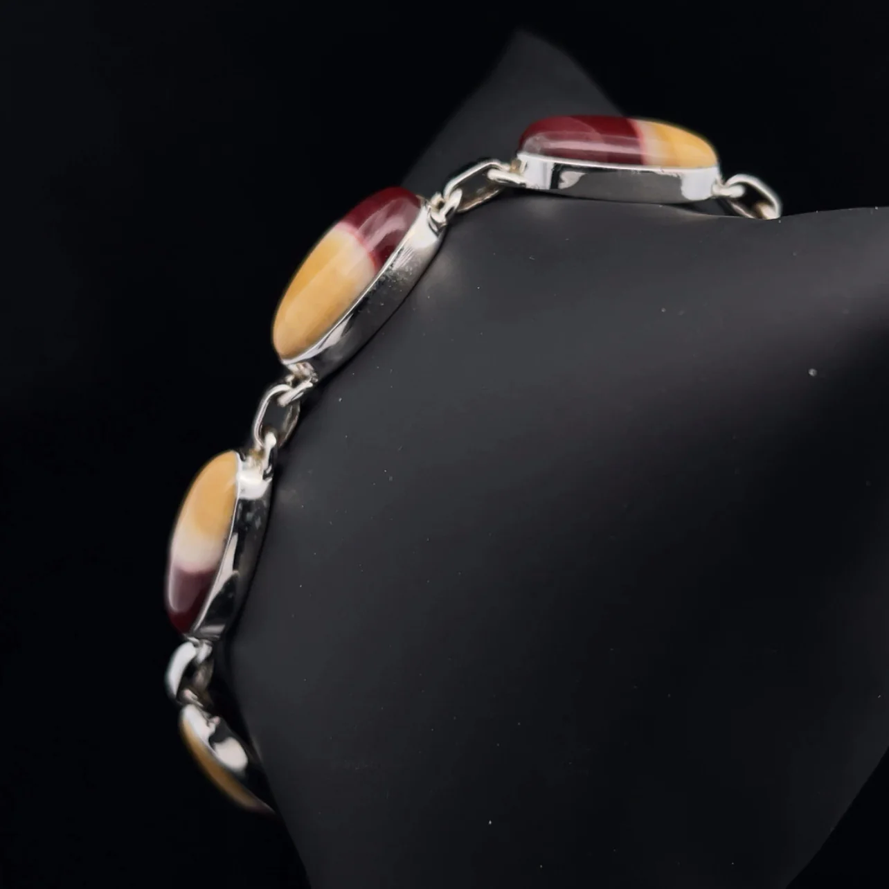 Sterling Silver Mookaite Bracelet - Image 4