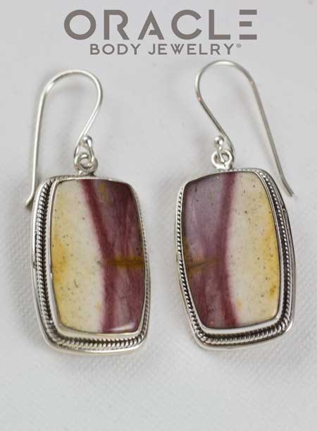 Sterling Silver Mookaite Standard Earring - Image 2