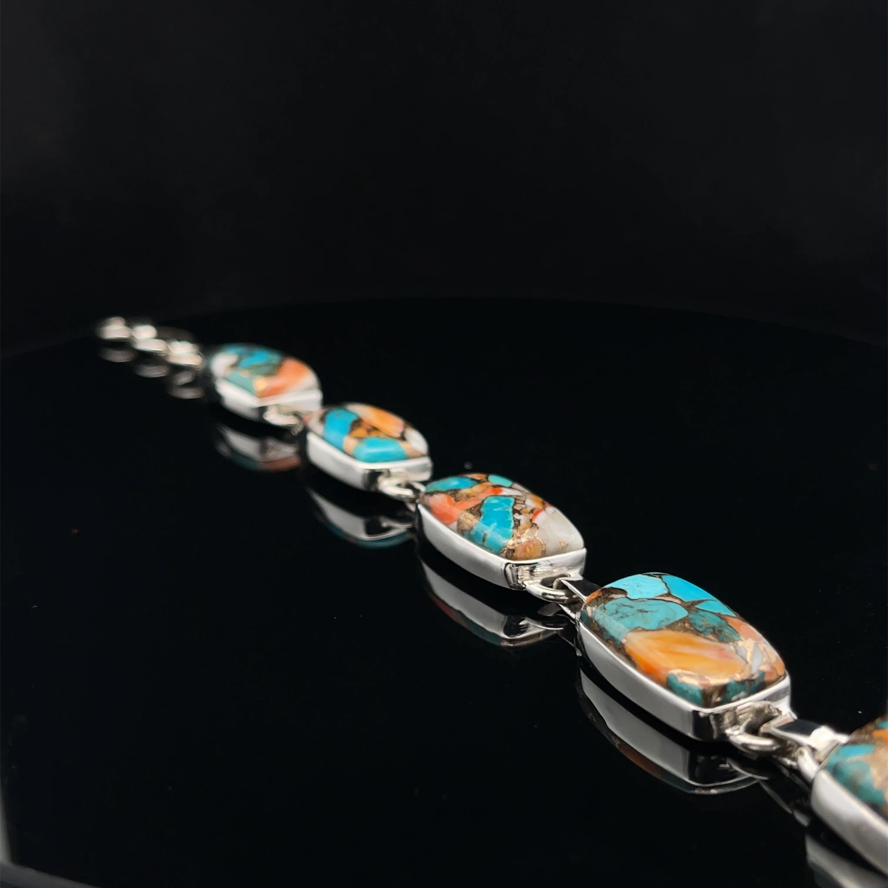 Sterling Silver Spiny Oyster Bracelet - Image 3