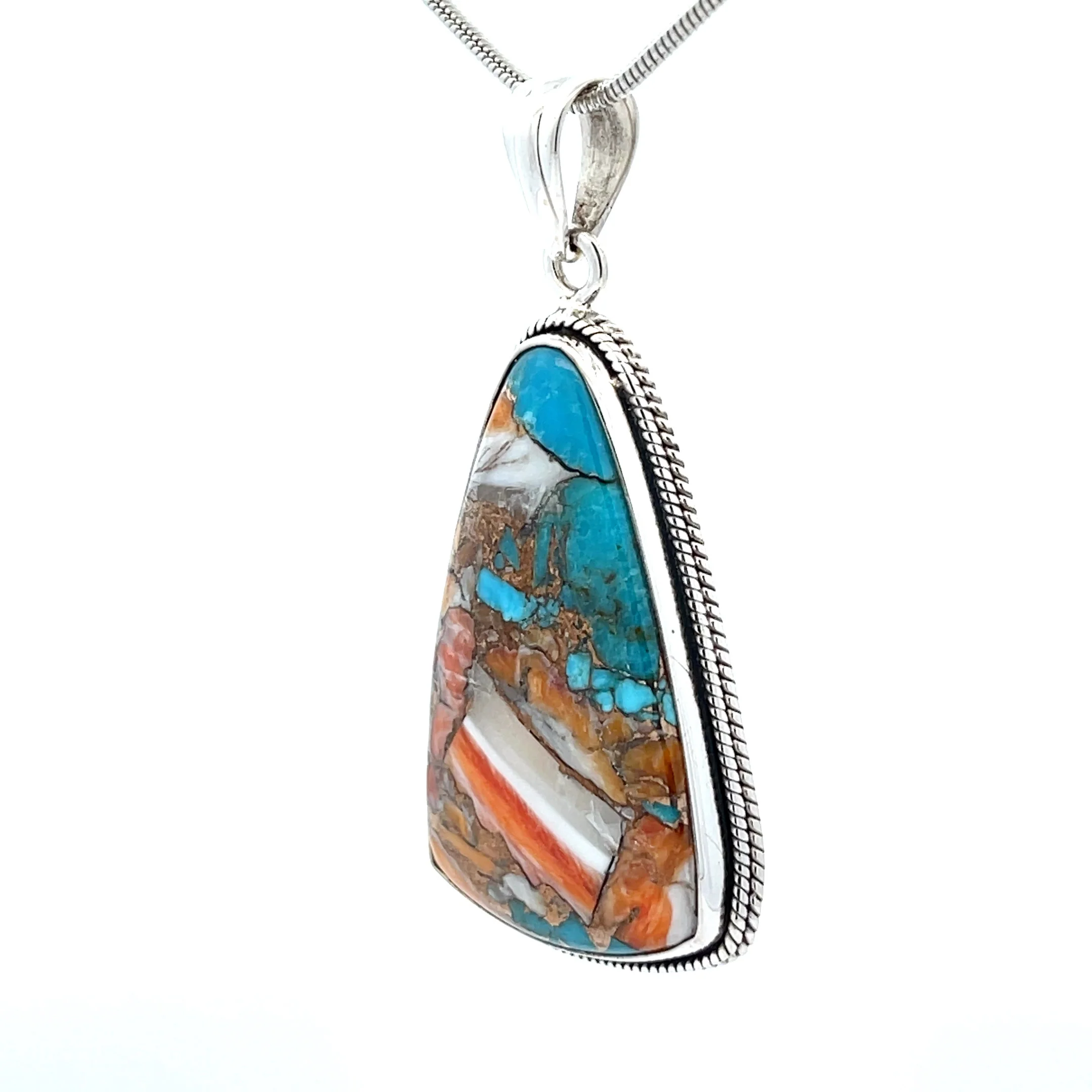Sterling Silver Spiny Oyster Pendant - Image 3