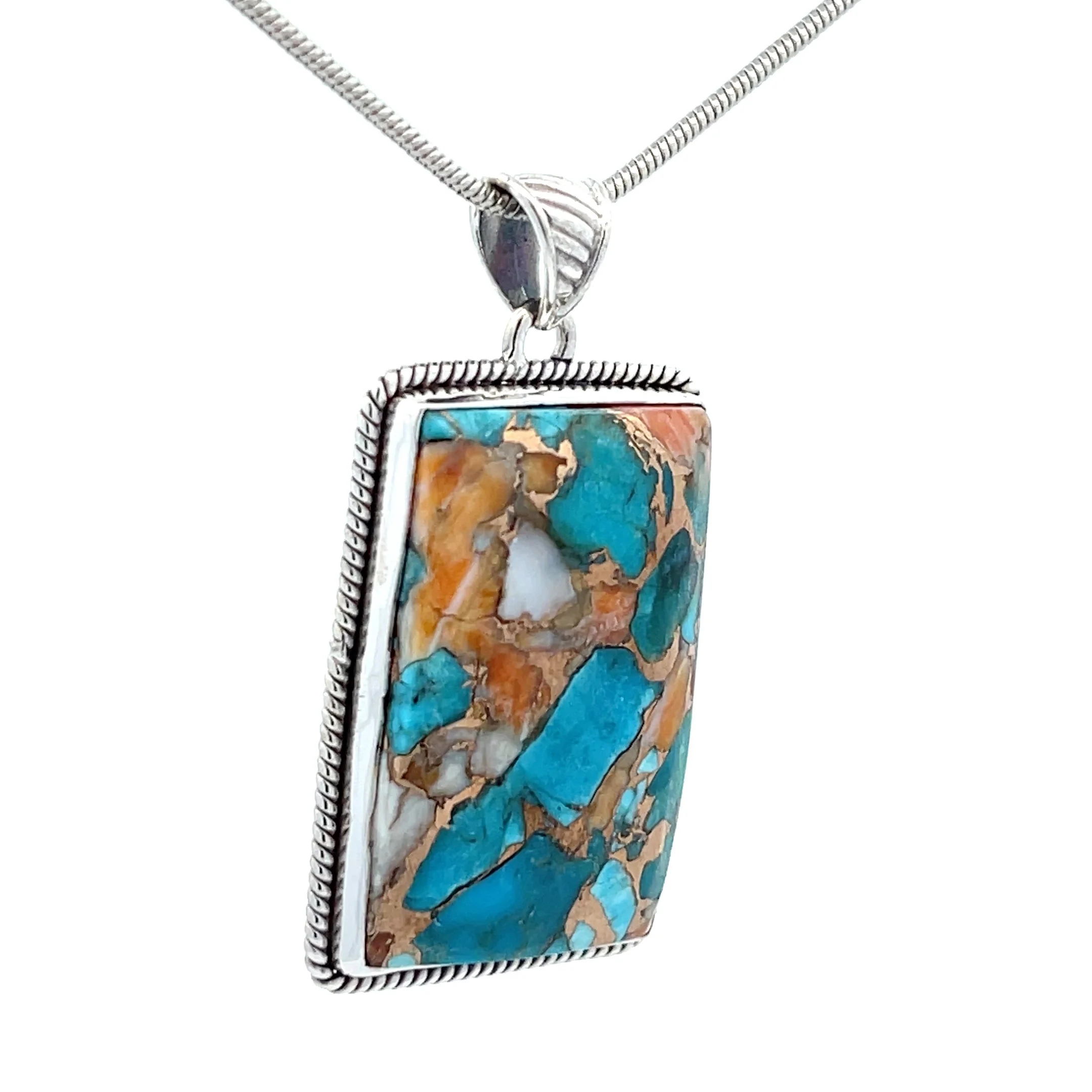 Sterling Silver Spiny Oyster Pendant - Image 2