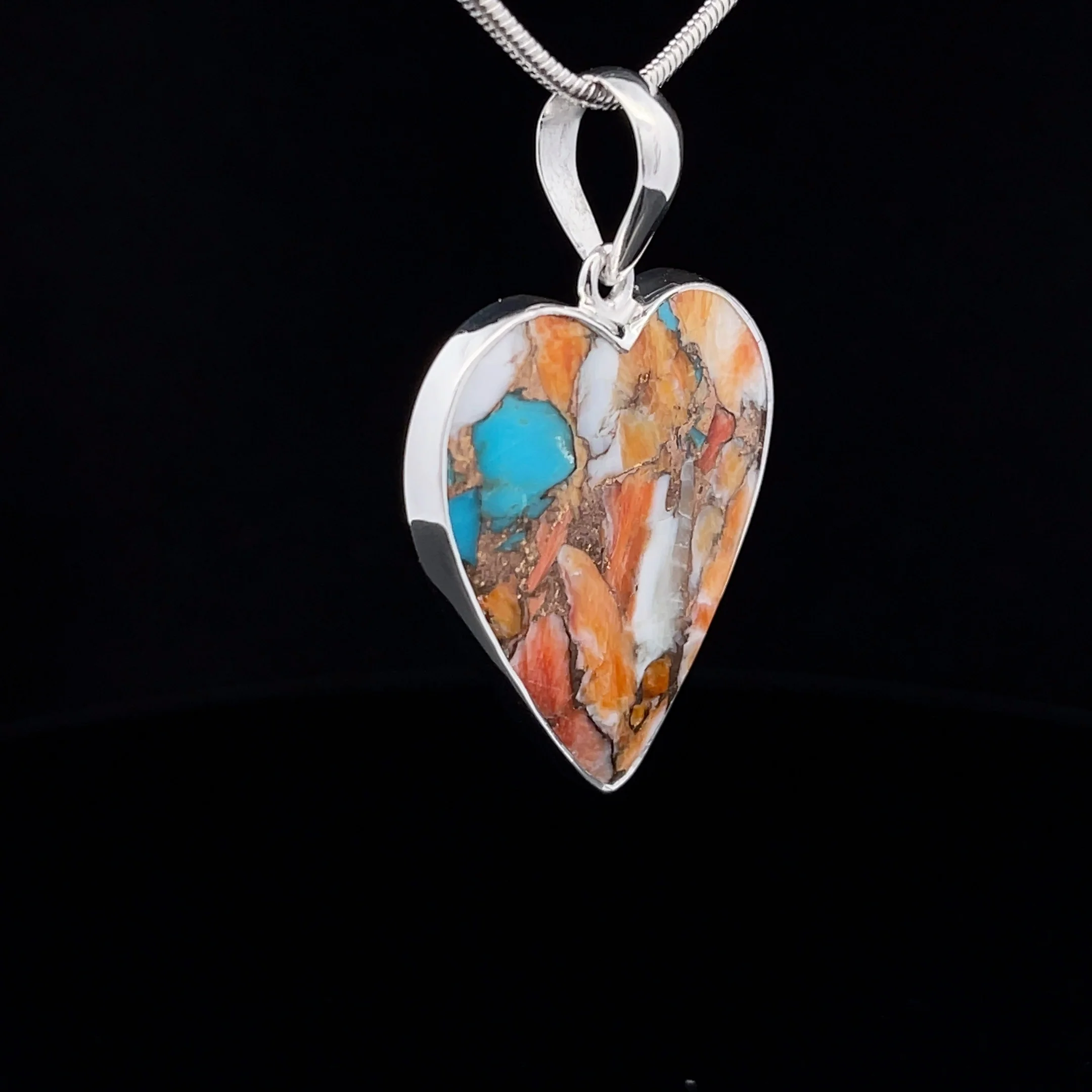 Sterling Silver Spiny Oyster Pendant - Image 2